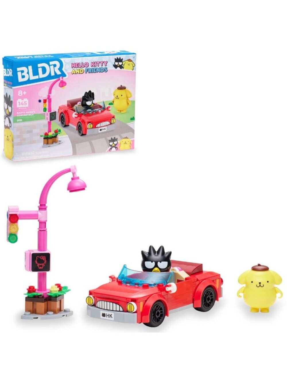 BLDR Hello Kitty & Friends Badtz-Marus Convertible Building Set 145 Pieces